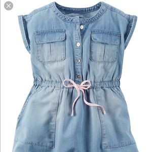 carters denim dress